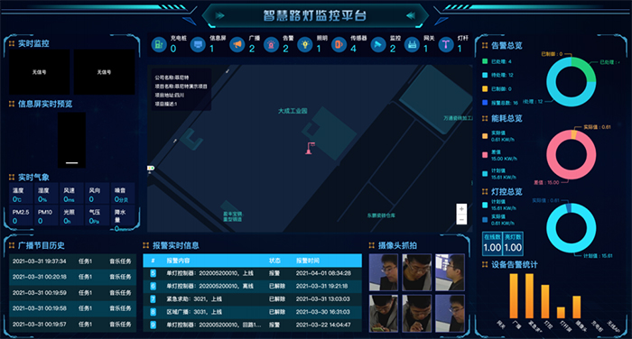 成都新金牛公园安装菲尼特智慧路灯——直趣